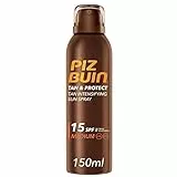 Piz Buin, Tan & Protect, Spray Abbronzante con Protezione SPF 15, 150 ml