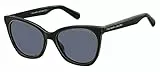 Marc Jacobs Marc 500/s NS8/IR Black GLTTR Sunglasses Unisex Acetate, Standard, 54 Occhiali, Colore: Nero Lucido, Cristallo Glitterato Donna