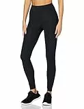 AURIQUE Leggings da Corsa Donna, Nero, 42