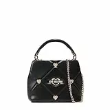Love Moschino JC4082PP1GLZ0, Borsa a Mano, Donna, Nero, Taglia unica