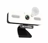 Oversteel - Bulat Webcam 1080p Full HD con microfono e anello Luminoso, 60fps, USB 2.0, Videochiamata, Registrazione, Conferenza, PC/Mac/Laptop/Tablet/Chromebook
