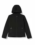 CMP - Giacca in softshell da bambini, Nero, 152