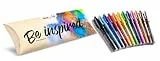 Pentel SES15C Brush Sign Pen pennarello punta fibra flessibile 12 colori ass.ti