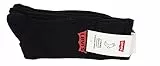 Levi's CLSSC SOCK, Calzini, Unisex - Adulto, Nero (Jet Black), 43-46