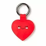Legami - Portachiavi per Airtag, Copertura protettiva, non influisce sul Segnale, personalizza il tuo Dispositivo, 3,8x5 cm, Tema Heart