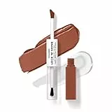 Wet n Wild Megalast Lock n' Shine, Dual-Ended Lip Color and Clear Gloss, Vitamin E and Jojoba Oil Enriched Formula, Lotus Petal Shade