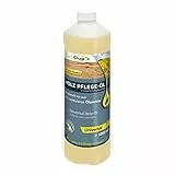 BIO Legno & Mobili Olio Universale V2.0 (1L) - Inodore, Incolore & Qualità Alimentare per Interni. Cura del legno in casa e nell'area abitativa. Semplice & Anallergico per un abitare sano. INT