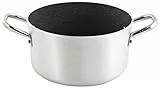 BALLARINI Casseruola media con rivestimento antiaderente, Alluminio ad alto spessore, Con 2 manici, Diametro 28 cm, Grigio, 2800