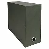 Exacompta 83143E Scatola per progetti Dorso 120mm NATURAL verde