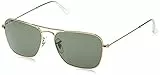 Ray-Ban RB 3136 Occhiali da Sole, Oro (Gold), 55 mm Unisex-Adulto