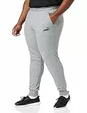 PUMA Ess Logo Pants TR cl, Pantaloni Uomo, Grigio (Grey Heather), S