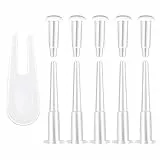11 Pezzi Plug Gonfiabile Spina a Sfera Pin Fitness Esercizio Yoga Ball Air Plug Adapter Pompa per Palloncini Kit di Sostituzione della Spina Sfera Sportiva Palla Pilates Gonfiabile Accessori Yoga