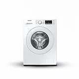 Samsung Lavatrice Crystal Clean WW80TA046TT, Libera installazione, 8 Kg, 1400 RPM, Classe B, Ecobubble, Vapore, Carica Frontale, 60l x 85h x 55p cm