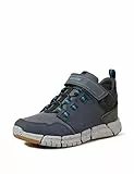 Geox J Flexyper Boy B Abx, Stivaletti Bambini e ragazzi, Blu/Grigio (Navy/Petrol), 37 EU