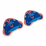 Speedo Unisex Adulto Biofuse Finger Pagaie a mano, Blu flame/Fluro Tangerine/Pool Blu, Taglia Unica