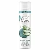 Gillette Satin Care Gel Depilatorio Da Donna, Aloe Vera Glide, 200ml