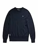 G-STAR RAW Premium Core Knitted Sweater Donna ,Blu (salute D21931-B692-C742), M