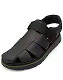 Camper Oruga Sandal-K100285, Sandali Piatti Uomo, Black, 41 EU