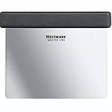 Westmark Raschietto/Spatola professionale, Con manico, Dimensioni lama: 8 x 12 cm, Acciaio inox/Plastica, Master Line, Nero/Argento, 30802270