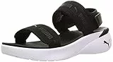 PUMA Sportie Sandal Wns, Scarpe da Calcio Donna, Nero, 42 EU