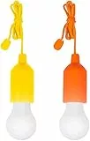 TEMPO DI SALDI 4 X Lampadina Led Portatile Colorata Senza Corrente Per Casa Campeggio Giardino
