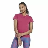 Reebok Workout Ready Cotton T-Shirt, Semi Proud Pink, L Donna