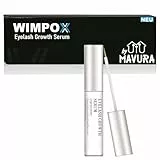 MAVURA EYELASH Siero per sopracciglia, siero per ciglia, siero per ciglia, acido ialuronico, 5 ml (1 L/3380)