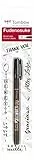 Tombow WS-BS-1P Fudenosuke - Penna con punta morbida, colore: Nero
