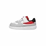 Fila Fxventuno Velcro Tdl, Scarpe Da Ginnastica Unisex Bambini E Ragazzi, Gray Violet Red, 25 EU