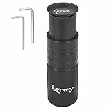 LERWAY Manubrio MTB, Attacco Manubrio MTB Carbonio, Rialzo Prolunga Attacco Manubrio MTB Bici, 1-1/8' 28,6 mm, Lega di Alluminio