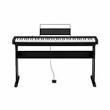 Casio CDP-S100 BK - Piano Digitale Professionale a 88 Tasti Pesati e 64 Voci Polifonica + Casio CS-46P Stand componibile per Tastiera, Nero