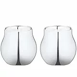 Georg Jensen Cafu in Acciaio Inox, Set di 2 portacandele