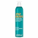 PIZ BUIN, Spray Doposole Sollievo Immediato, After Sun, Assorbimento Rapido, Rinfresca e Lenisce, 200ml
