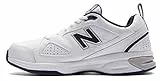 New Balance MX624WN4, Scarpe Sportive Indoor da Uomo, Colore Bianco (White), Taglia 10 UK (44.5 EU)