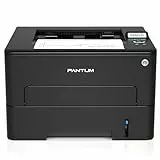 Pantum P3308DW Stampante laser WiFi Wireless, Bianco/Nero a Funzione Singola con Stampa Automatica Fronte/Retro e Stampa Mobile, 33ppm