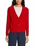 ESPRIT 991ee1i326, Maglione Cardigan Donna, 610/Dark Red, M