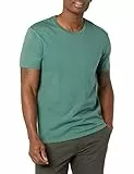 Goodthreads Maglietta Girocollo a Maniche Corte in Cotone Uomo, Verde, XXL