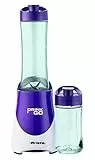 Ariete 563 Drink’NGo Blender con Bottiglia Portatile, Chiusura Ermetica, Lame Acciaio Inox, Doppia Bottiglia in Dotazione (570ml, 400ml), 300 W, Viola