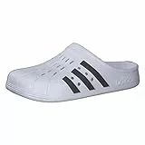 adidas Adilette Clogs, Sneaker Unisex-Adulto, Bianco (Ftwr White/Core Black/Ftwr White), 40 2/3 EU