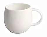 Alessi All-Time Set di 4 Tazzine da caffè di Design in Bone China, Bianco, 4 unità, Confezione da 1