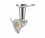 Kenwood KAX92.A0ME Accessorio Torchio Pasta per Impastatrice Planetaria, Torchio estrusore tagliapasta in acciaio inox, facilmente smontabile per agevolare la pulizia, compatibile e adattabile