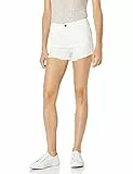ARMANI EXCHANGE 8,6 Ounces Stretch Bull Pantaloncini, Bianco (White Denim 0102), 50 (Taglia Unica: 30) Donna