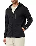 Champion Legacy X-Pro Interlock Full Zip Felpa con cappuccio, Uomo, Nero, M