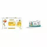 Fria Utility Bambino Salviette Con Coperchio -pezzi, Bianco, Aloe Vera, 110 Unità & Diva Nice Salviette Detergenti Bimbo Maxi, pezzi, Bianco, Aloe Vera, 110 Unità