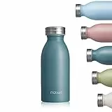 Autsel Borraccia Termica 350ml Bottiglia Termica Isolamento Sottovuoto a Doppia Parete Bottiglia Thermos in Acciaio Inox Senza BPA per Scuola, Campeggio, Yoga, Ciclismo
