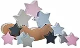 Selecta - Gioco per impilare “Sternenhimmel” in legno, 12 pezzi, 64020