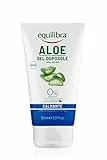 Equilibra Solari, Aloe Gel Doposole Calmante, Per Idratare, Lenire e Riequilibrare la Pelle Arrossata dal Sole, con Succo di Cetriolo per un Effetto Freschezza e Idratazione, 150 ml
