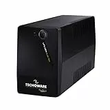 Tecnoware UPS ERA PLUS 750 Gruppo di Continuità 2 Uscite Schuko Autonomia fino a 10min, PC o 40 min, Modem Stabilizzazione AVR Potenza 750 VA