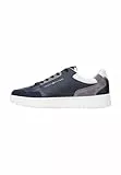 Tommy Hilfiger TH Basket Core RWB, Sneaker Cupsole Uomo, Cielo del Deserto, 45 EU