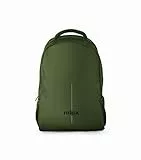 Nilox Backpack 15.6' Everyday Eco Green, Zaino Porta PC con Doppio Scompartimento Interno, Realizzato in Materiale Riciclato da Bottiglie di Plastica, Verde